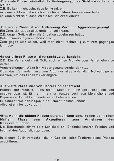 Wahrhaben isolierung und nicht wollen Trauer, Traurigkeit